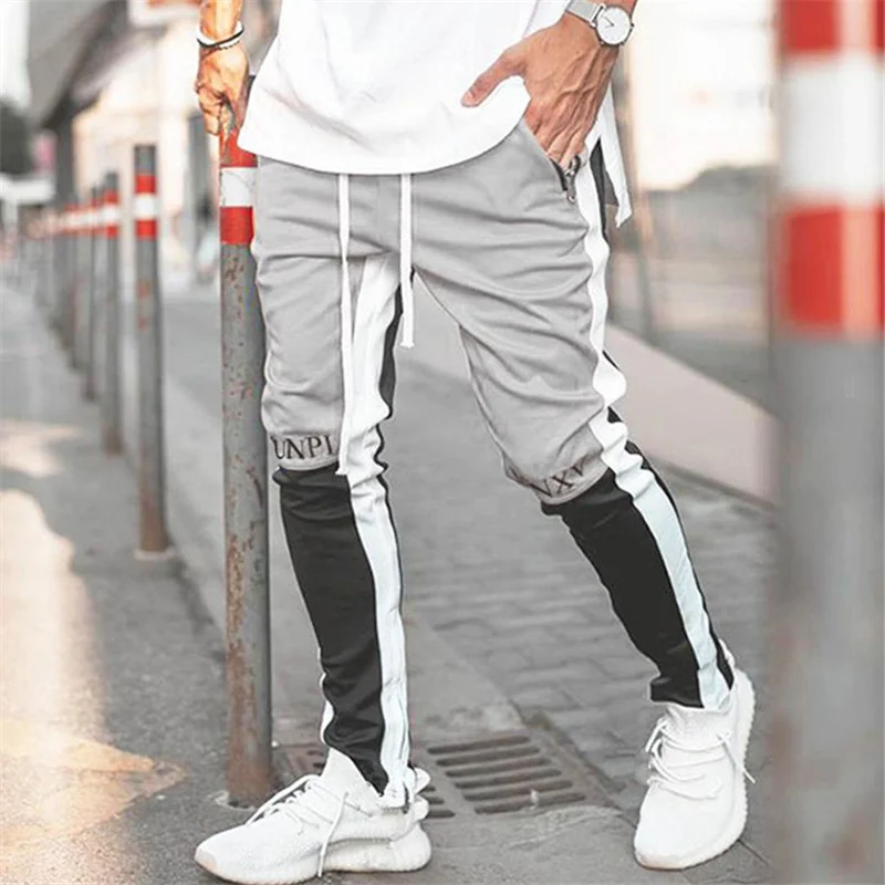 

Japan Brand Gym Sport Pants Men Jogger Patchwork Slim Fit Bodybuilding Mens Running Pants Runners Men Joggers Sweatpants