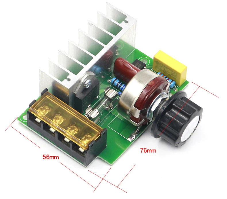 Двигатель переменного тока 220 В 4000 Вт импортный высокомощный тиристор