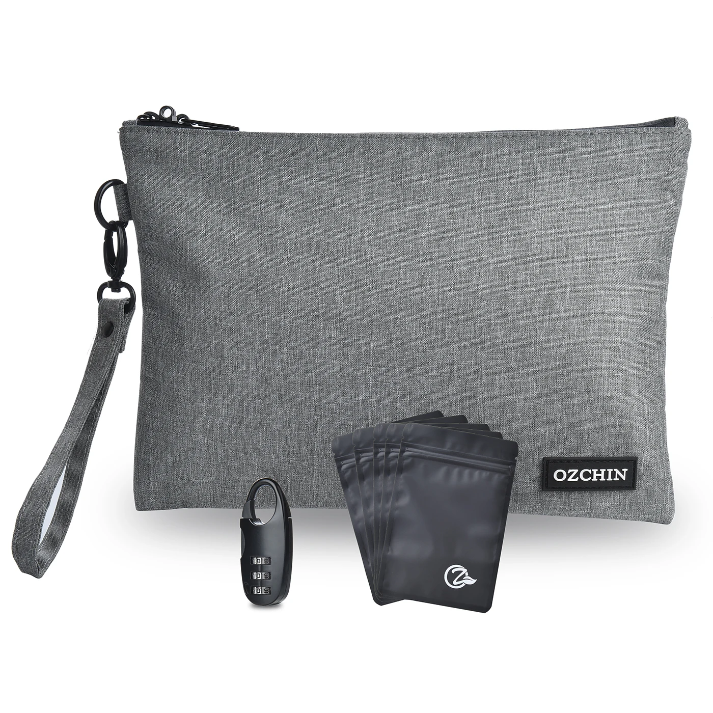 

2020 New Odor Proof Bag Pouch Storage Case 11 x 8 Inch with Combination Lock