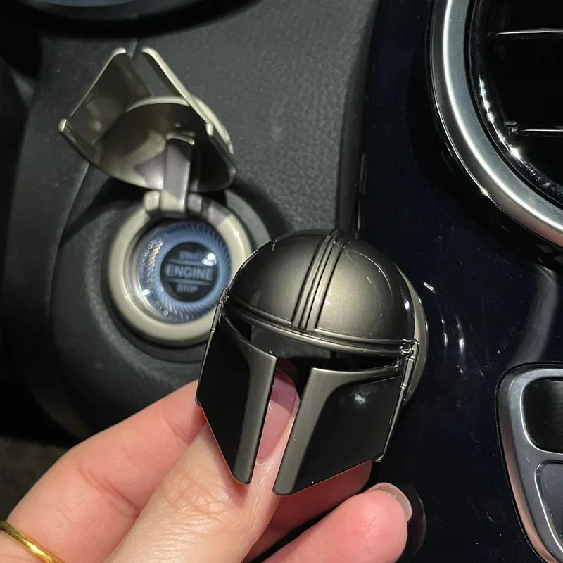 Мандалор автомобиль один щелчок старт Защитная крышка кольцо декоративные