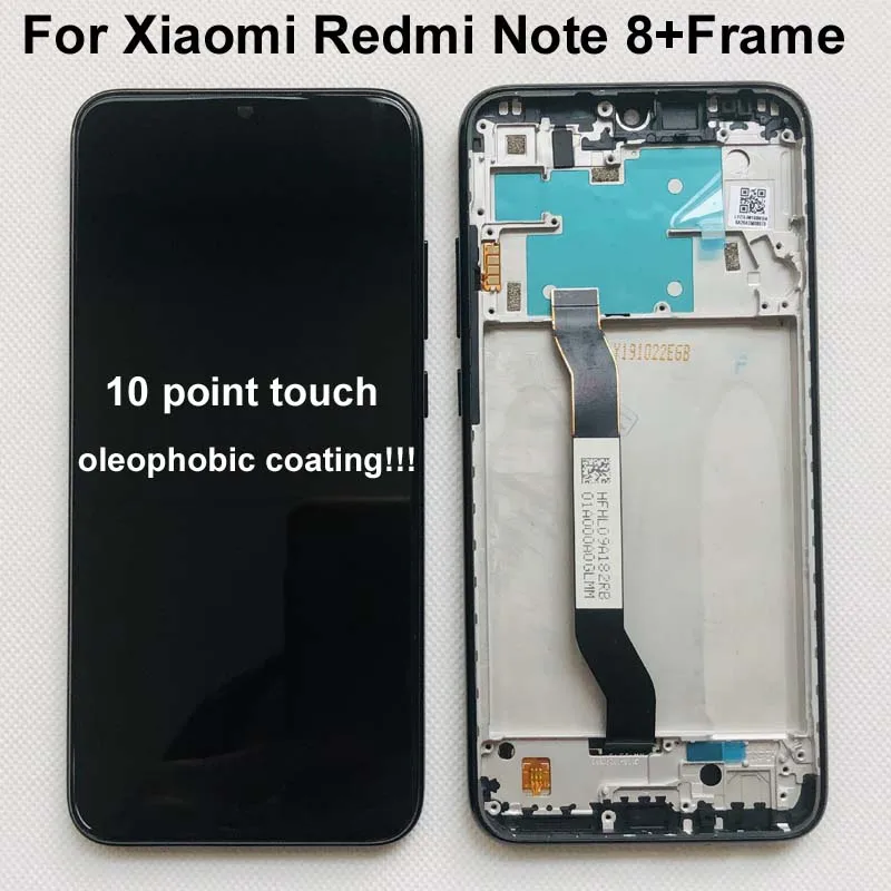 Оригинальный сенсорный ЖК экран 10 дюймов для Xiaomi Redmi Note 8 дигитайзер сенсорного
