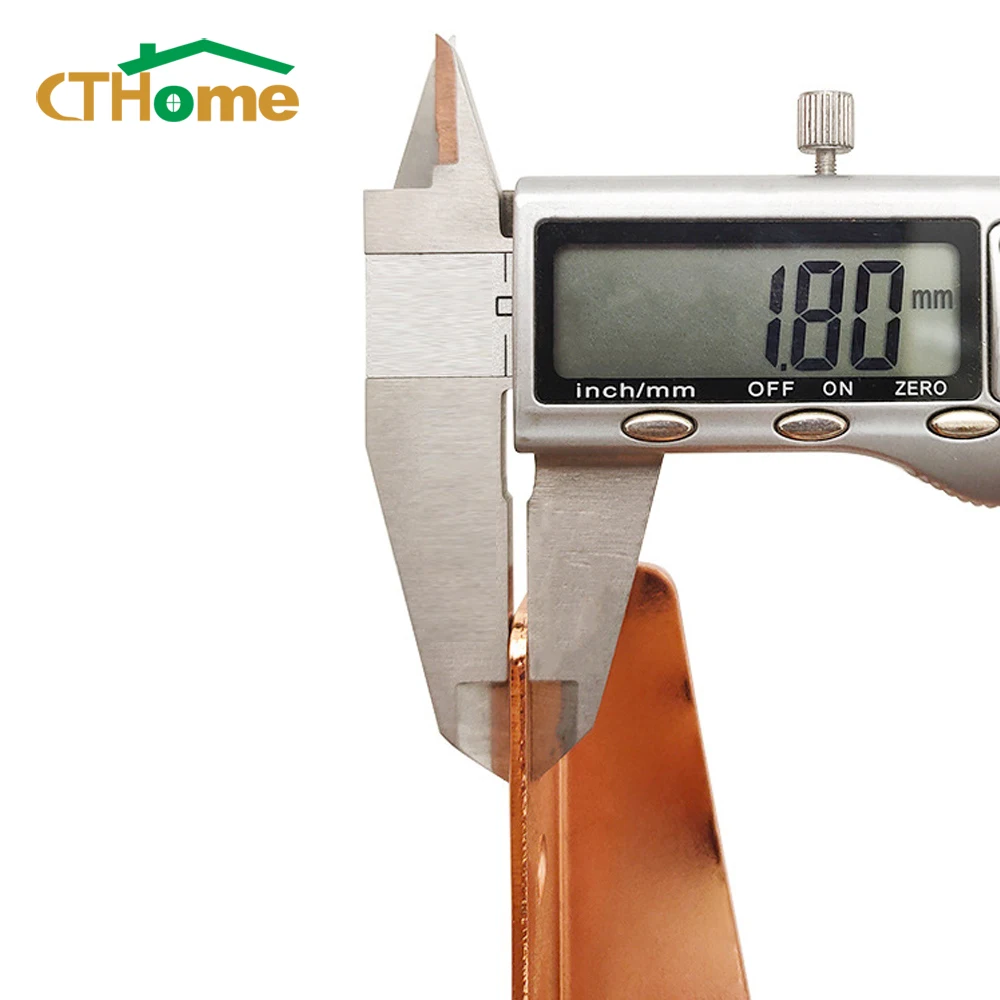 

4pcs Rose Gold Legs for Metal Furniture Coffee Table Bathroom Cabinet Sofa Desk Dresser Foot Fashion Support Feet Accessories