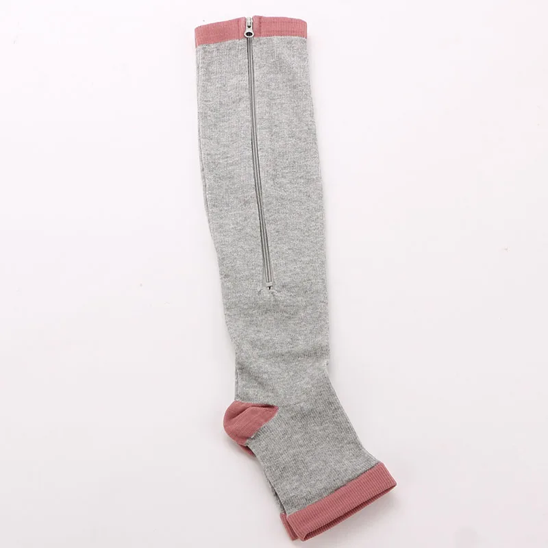 Women Burn Fat Zipper Socks Functional Compression Slim Sleeping Beauty Leg Shapper Prevent Varicose Veins | Женская одежда