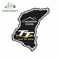 earlfamily 13cm x 11 3cm for isle of man tt fine car sticker and decal vinyl occlusion scratch the whole body waterproof decals