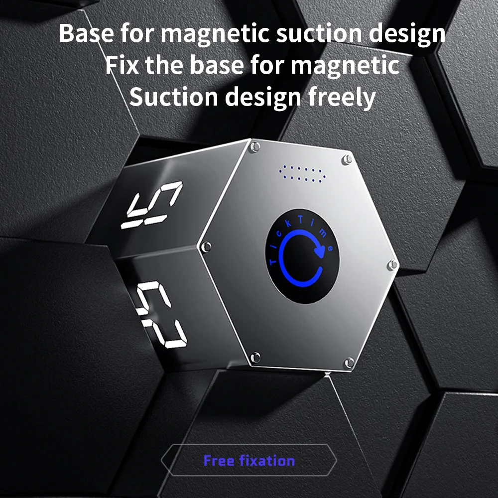 

Kitchen Timer LED Digital For Shower/Study/Cooking Stopwatch Magnetic Electronic Countdown Time Timer Kitchen 60 Minutes