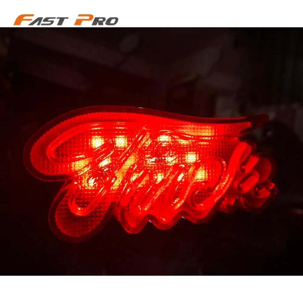 

Motorcycle Retro Taillights Brake Stop Tail Light License Plate Lamp For Harley Honda Suzuki Cafe Racer Chopper Bobber