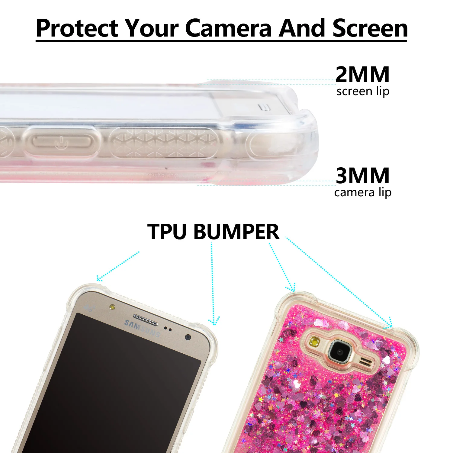 Блестящий чехол для Samsung Galaxy J7 2015 Neo Core Nxt SM J700F J700H/DS J700M J701F/DS J701F|Чехлы-накладки| |