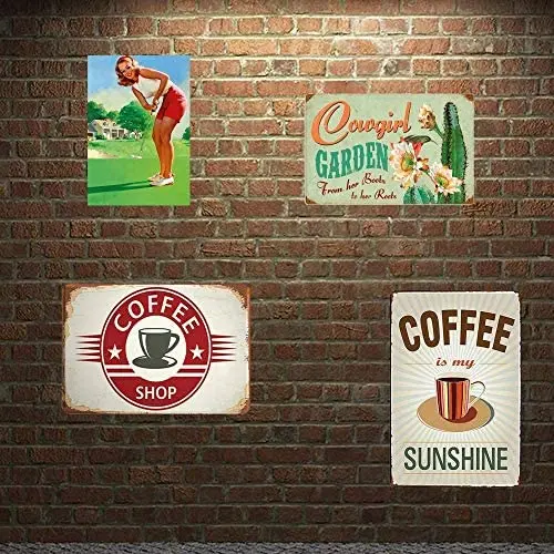 

Vintage Retro Metal Tin Sign Fresh Squeezed Lemonade Home Garage Bar Club Hotel Wall Decor Signs 12X8 Inch