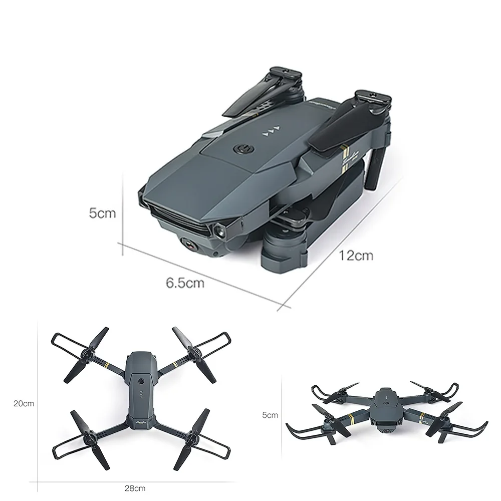 

TRAVOR Rc Drone 4k HD Wide Angle Camera 1080P WiFi fpv Drone Dual Camera Quadcopter Real-time transmission Helicopter Toys