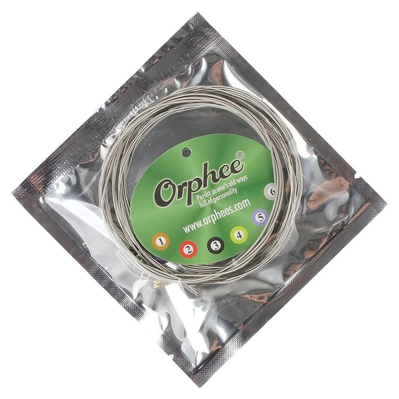 

Orphee RX17 Nickel Plated Steel Colorful Ball-End Electric Guitar Strings Standard Tension 010, 013, 017, 026, 036, 046