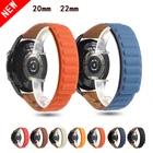 Ремешок силиконовый для Samsung Galaxy Watch 3 46 мм 42 мм, магнитный браслет для Active 2, Huawei Watch GT 2, 20 мм 22 мм