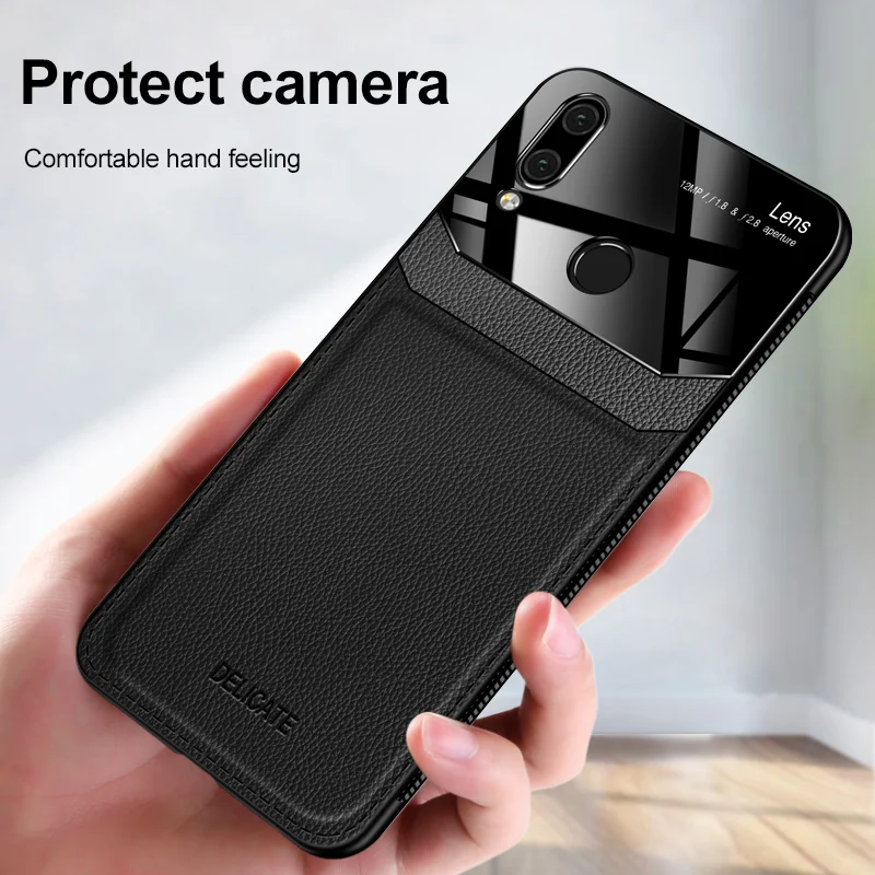 Phone Case for Huawei Nova 4 Cover Fashion Organic PC Grained Leather Skin-pattern Cases 3 3i 2s 2 Plus |