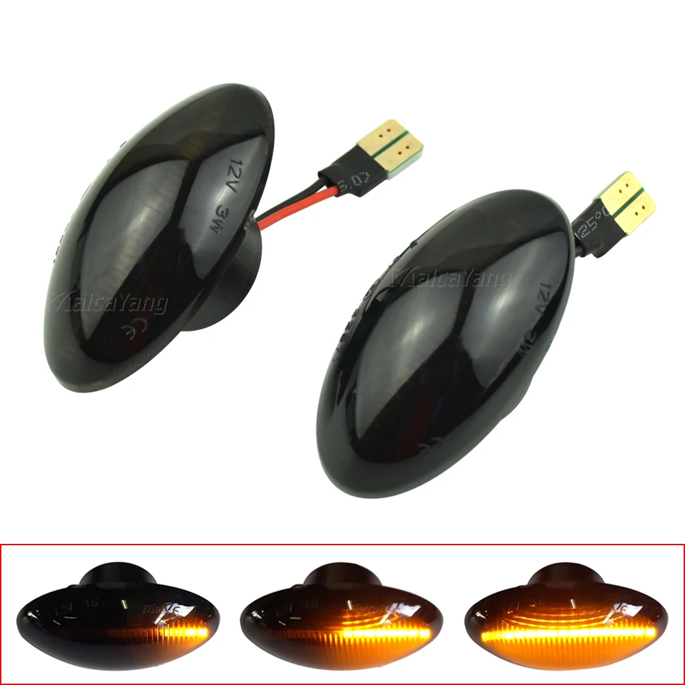 2x динамический поворотный указатель для BMW MINI Cooper R50 R52 R53 2002 2003 2004 2005-2006