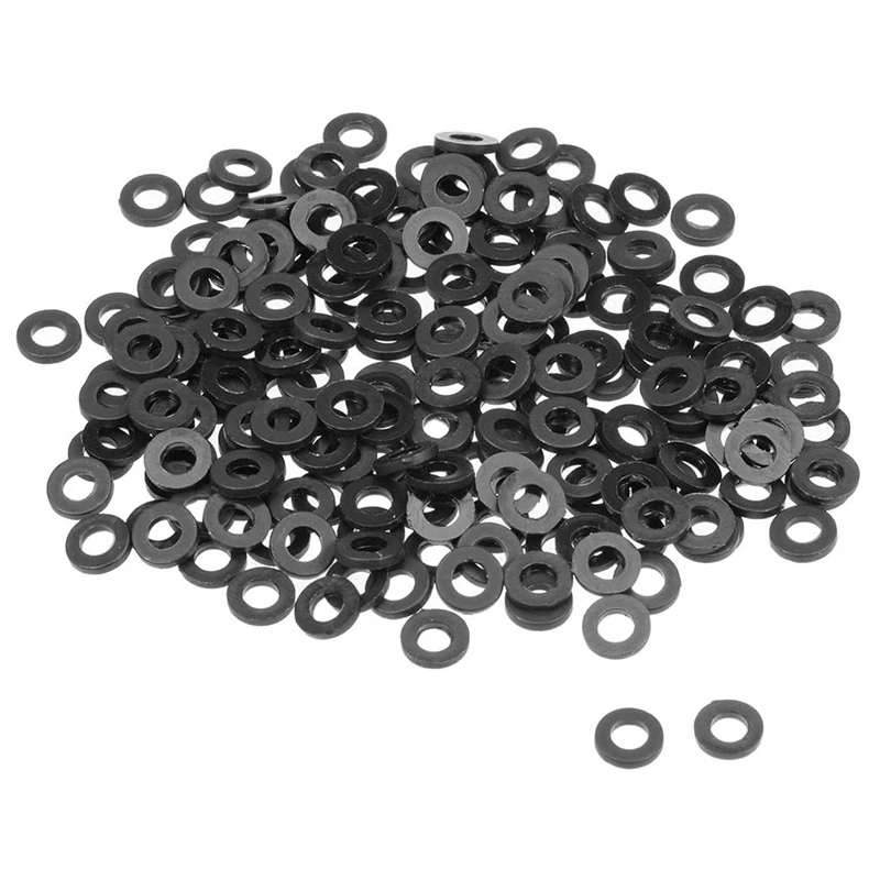

Плоская шайба из нейлона M3, Толщина 6 мм, внешний диаметр 3 мм, внутренний диаметр 1 мм, изоляционное жесткое пластиковое кольцо, подходит для ...