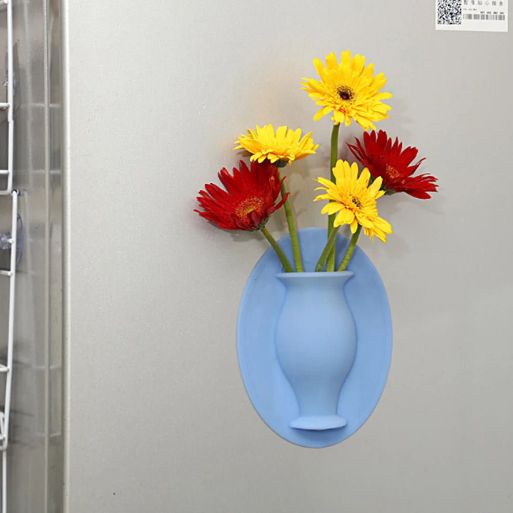 Силиконовая ваза для украшения интерьера цветочного горшка вазы растений