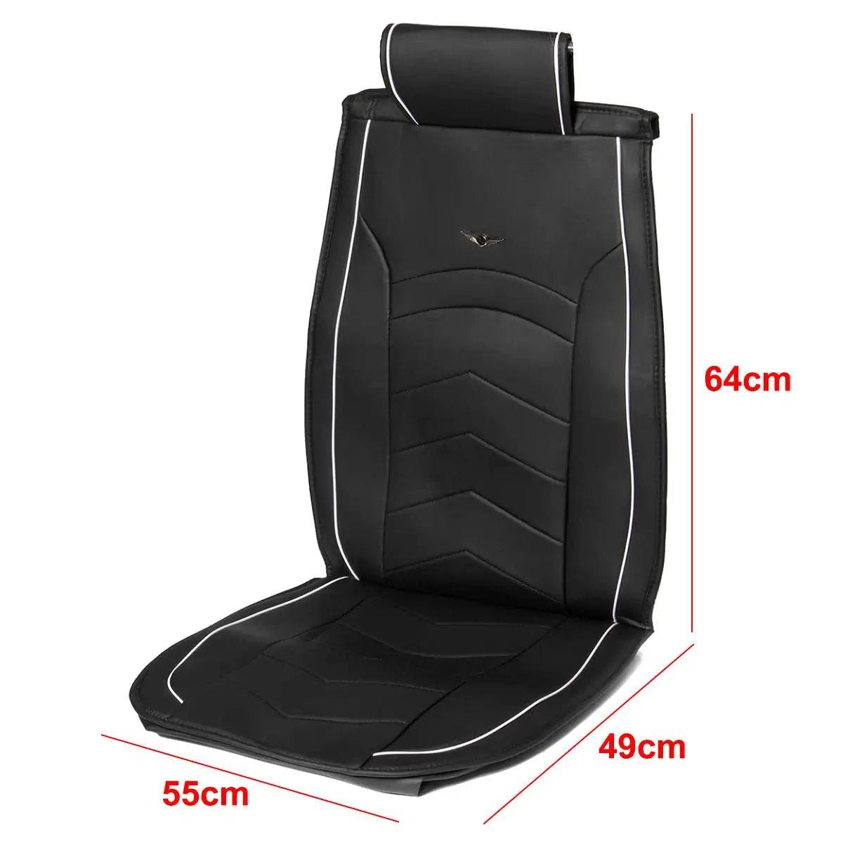 

Front Car Seat Cover PU Leather Cushion Protector SUV for HYUNDAI for SOLARIS CRETA ix35 for lada VESTA SAMARA for ford FOCUS