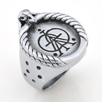 men silver colour stainless steel ring titanium steel ring flying bird ring hip hop punk ring banquet jewelry valentine day gift