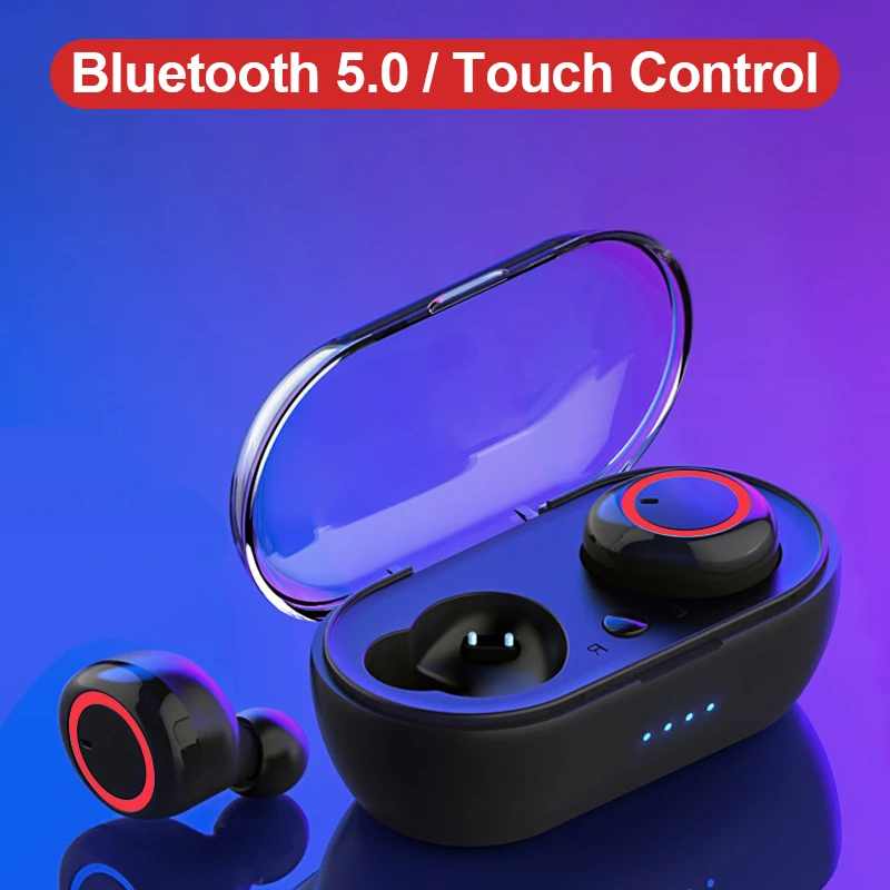 WK V5.0 наушники вкладыши TWS Bluetooth 3D стерео Беспроводной гарнитуры с зарядным