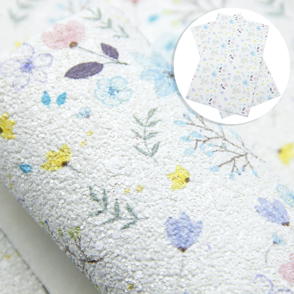 Давид аксессуары 20*34 см УФ печать толстый блеск синтетическая кожа DIY лук мешок материал ремесла украшение дома, 1Yc8347