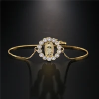 2021 new virgin mary bracelets are hot in europe bracelets for women bracelet adjustable female party jewelry