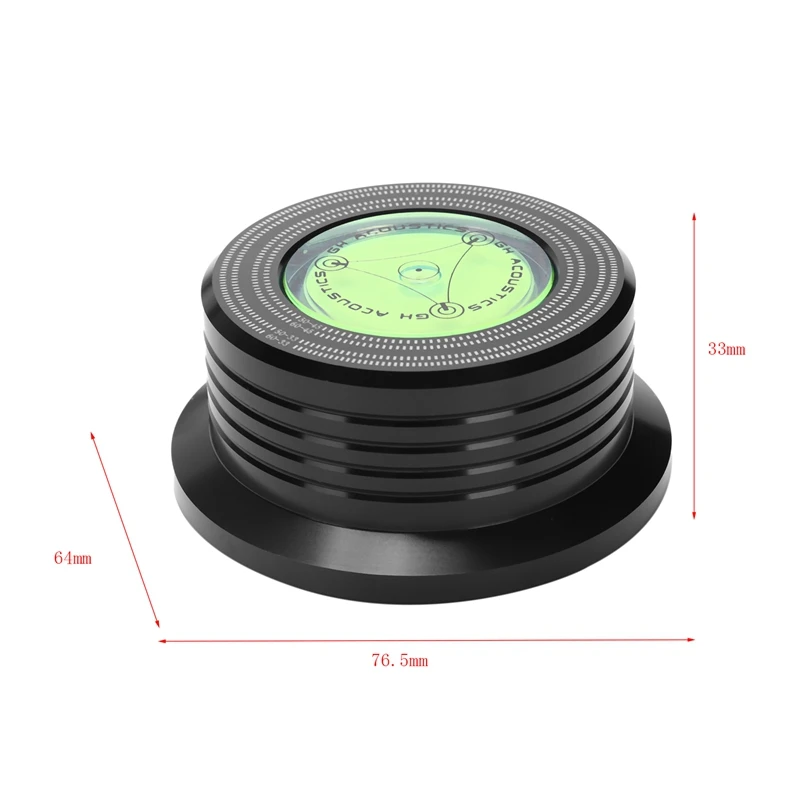 Универсальный 50/60 Гц Lp виниловая запись аудио диск поворотный зажим стабилизатор