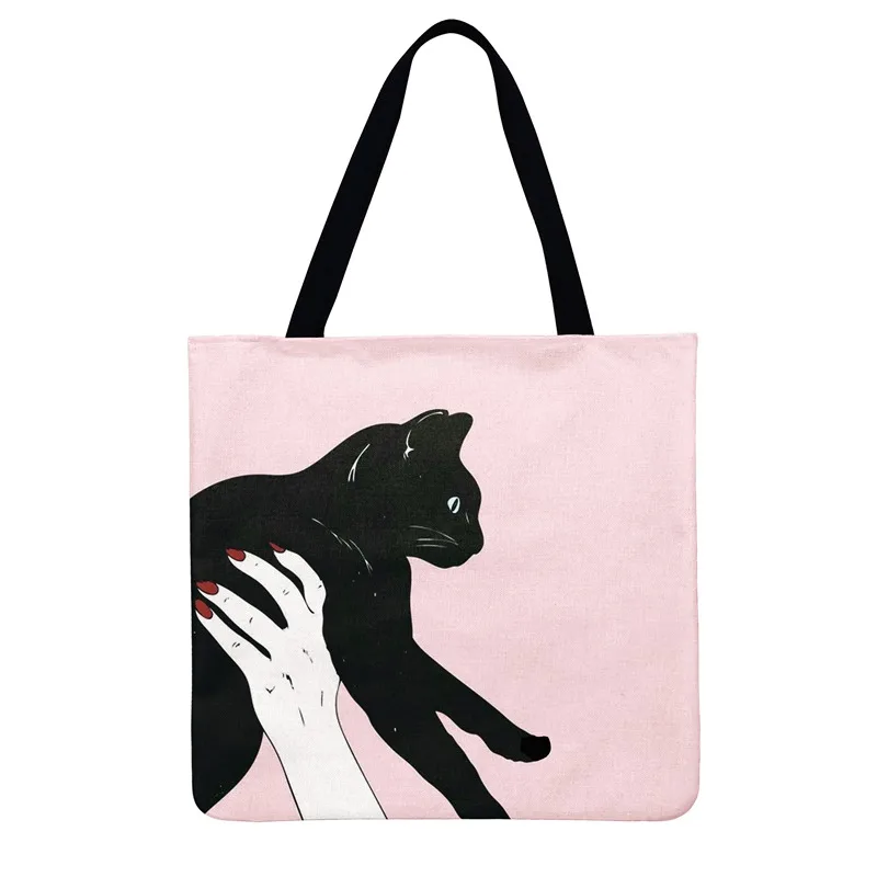 Сумка женская розовая с принтом | Багаж и сумки