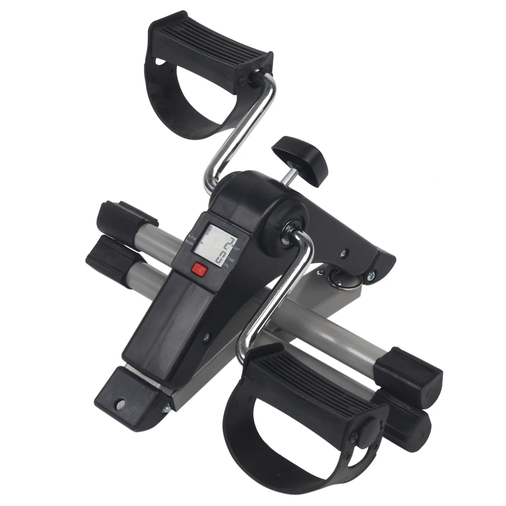 

Home Use Hands and Feet Trainer Mini Pedal Exerciser Bike Black