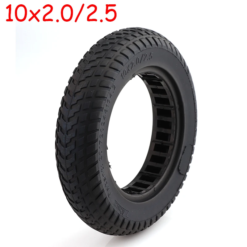 10 дюймовые шины для электрического скутера 10x 2/10x2 5 твердые резиновые