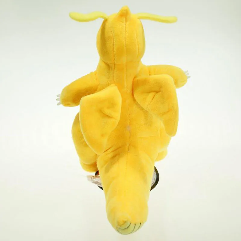 

standing Dragonite 23CM plush Dragonair Evolution cute stuffed soft pillow positive energy good quality Christmas Favorite gift