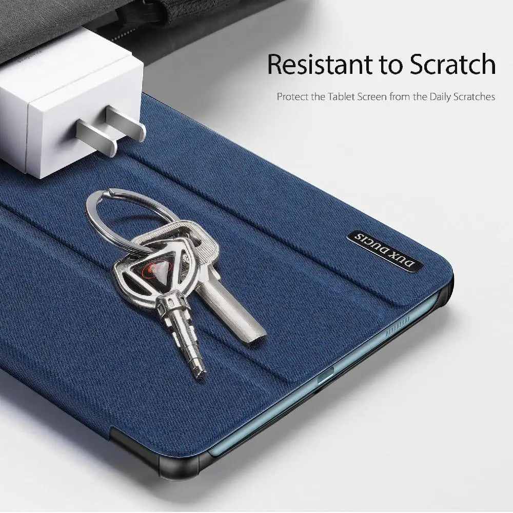 Hobbylan защитный чехол DUX DUCIS для Samsung Galaxy Tab S6 Lite кожаный Полная защита умный планшета