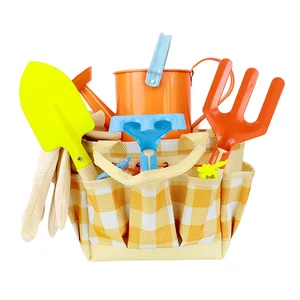 Gardening Tools For Kids with Garden Tool Bag Tote Children Gardening 10 item image