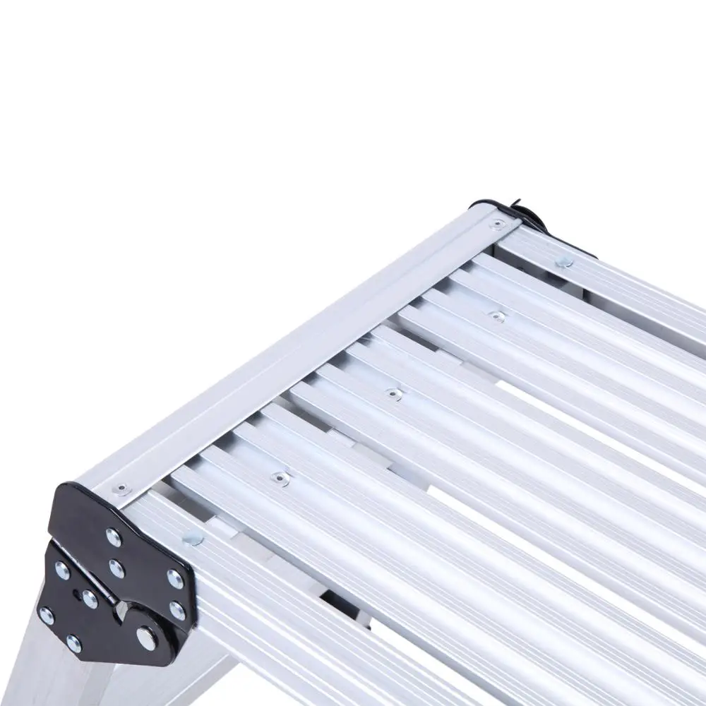 Складная лестница Yonntech алюминиевая 2 ступени нескользящая безопасная