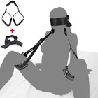 Эротическая повязка на кровать sm эротический раздельный бандаж для ног Пояс рабство повязка на глаза для взрослых игра для пар Женские секс-игрушки экзотические аксессуары