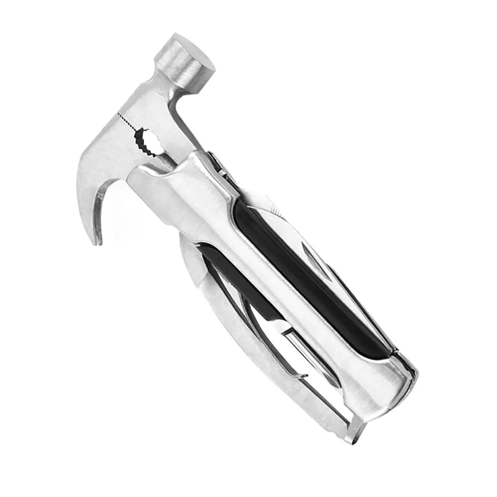 

Multifunctional Hammer Hand Tool Emergency Life Hammer Outdoor Camping Tool Hammer Screwdriver Set Portable Pocket Tool Set