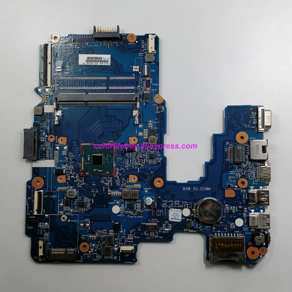Genuine 860460-601 860460-001 6050A2823301-MB-A02 w N3060 CPU UMA Laptop Motherboard Mainboard for HP 240 G5 Series NoteBook PC