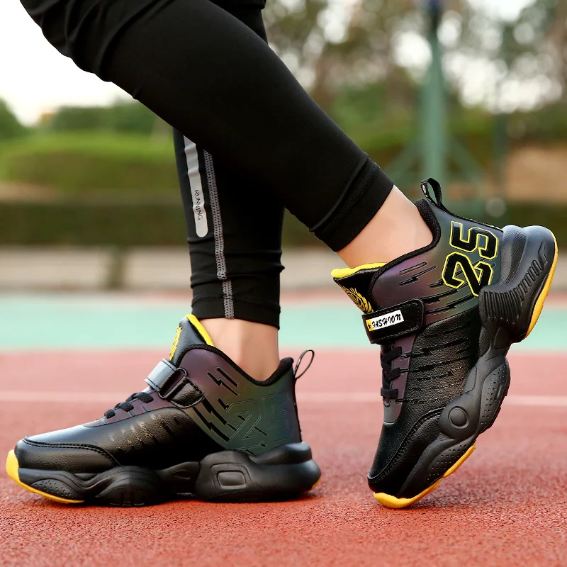 Детская обувь; Детские кроссовки; спортивная обувь для мальчиков; кроссовки для девочек; теплая плюшевая уличная школьная обувь для баскетбола