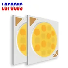 Чип COB High CRI Ra 90, 14 Вт, два цвета, 7 + 7 Вт, Теплый Холодный белый свет, 2700K, 6000K, два цвета, 1313, 1414, светодиодная лампа сделай сам, Трековый светильник, нижний свет