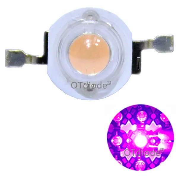 3W full spectrum led 100 шт 3W растут светильник светодиодный чип лампа светильник чипы полный спектр 380-840nm диодный излучатель для выращивания растений диод SMD COB - Испускаемый цвет: 3W full spectrum led