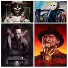 Алмазная 5D картина сделай сам, картина с полными квадратными стразами, мультяшный персонаж из фильма оно, 3D вышивка крестиком, мозаика для украшения дома