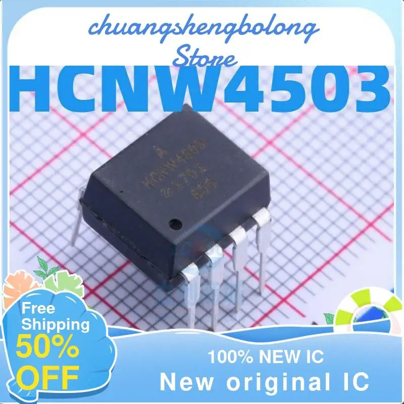 

10-200 шт. фотоэлемент hcnw4503 anhuagao новая Оригинальная фотоэлемент
