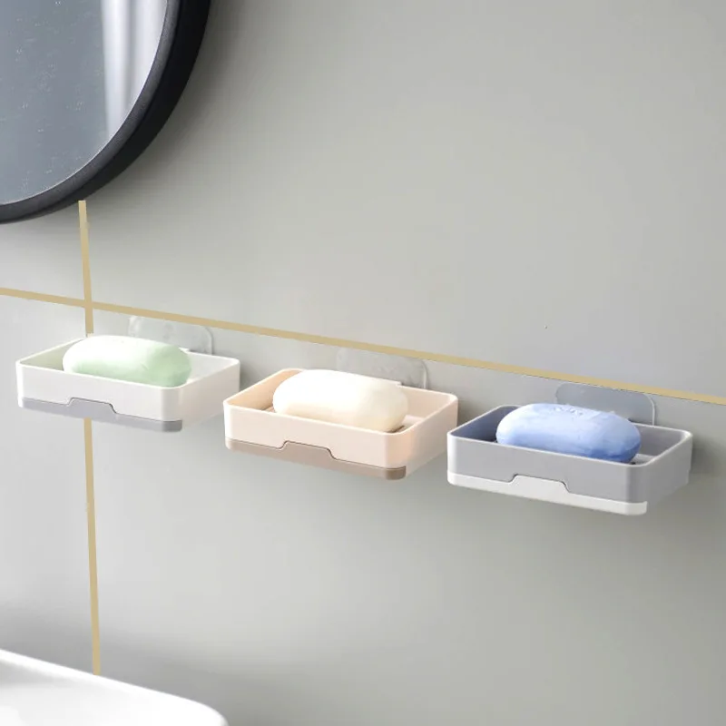 Держатель для губки и мыла настенный органайзер ванной комнаты ящик хранения |