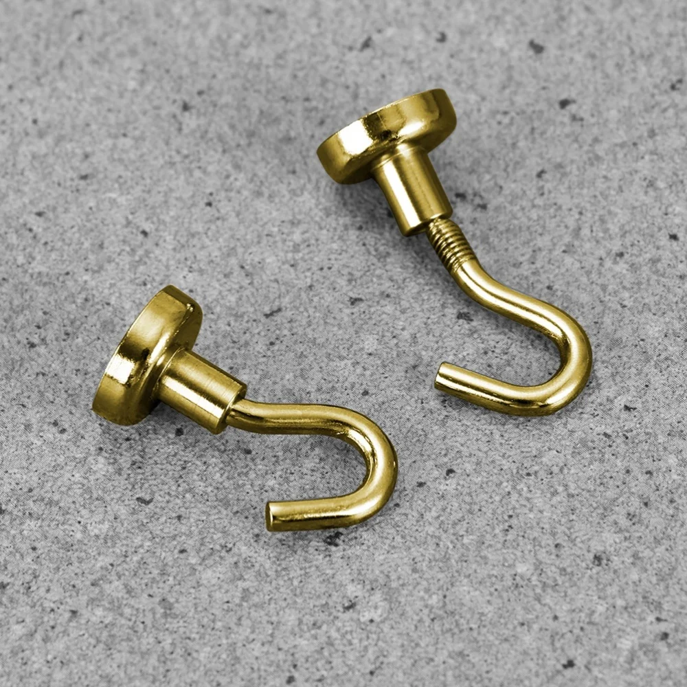 

10 pcs Super Strong Magnetic Hooks for Storage and Organization Heavy Duty Hook Holder