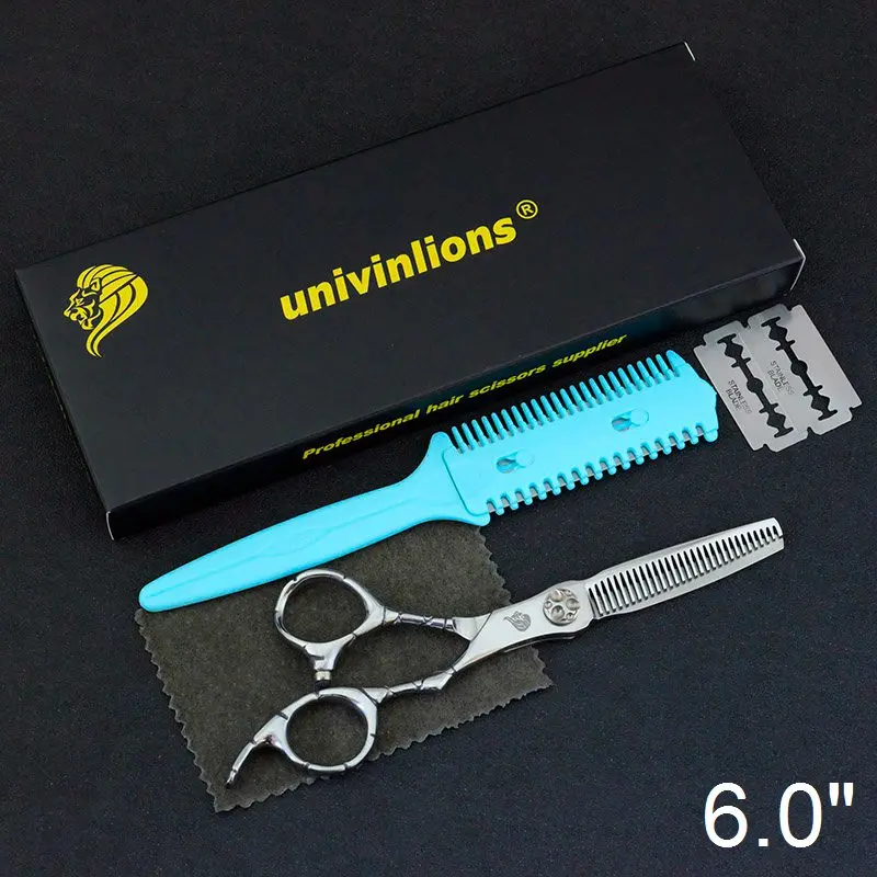 Univinlions 6 &quotножницы для волос Парикмахерские ножницы Профессиональные аксессуары