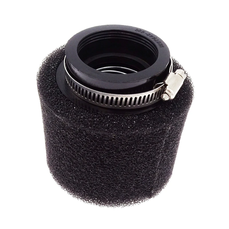 

47mm Universal Motorcycle Straight Black Foam Air Filter Sponge Cleaner Fit for Suzuki Yamaha Kawasaki ATV Bike Dirt Pit Parts