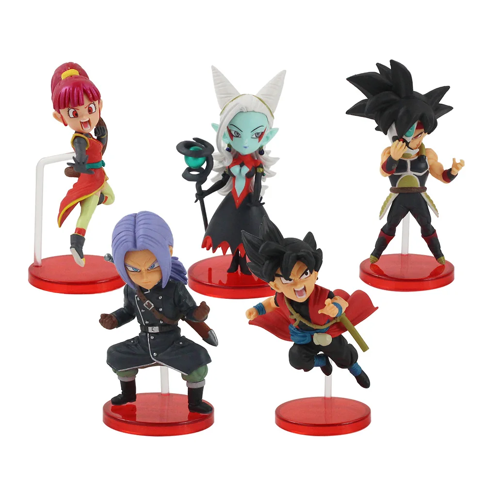 A No Color Box 5 шт./лот SDBH Dragon Ball фигурки WCF SSJ Zeno Сон Гоку Вегета Trunks vegetto Аватар Majin Towa лопуха Супер Saiyan модель игрушки - Цвет: A No Color Box