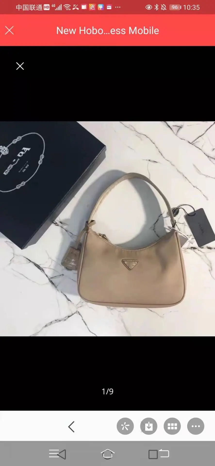 Новая сумка Хобо для подмышек нейлоновая мессенджер три в одном Kendall Jenner через