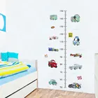 Настенные Стикеры с мультяшными машинками, 30*90 см, для детей, комнат, домашнего декора, настенные Стикеры из ПВХ с рисунком в стиле диснеевских животных
