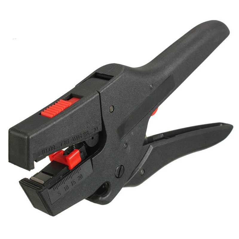 Новинка Черный Автоматический инструмент для зачистки проводов плоскогубцы