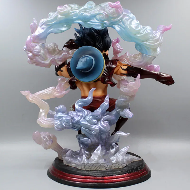 One Piece Monkey D Luffy Gear 4 змея форма битвы статуя ПВХ стоящая позиция Луффи экшн фигурка