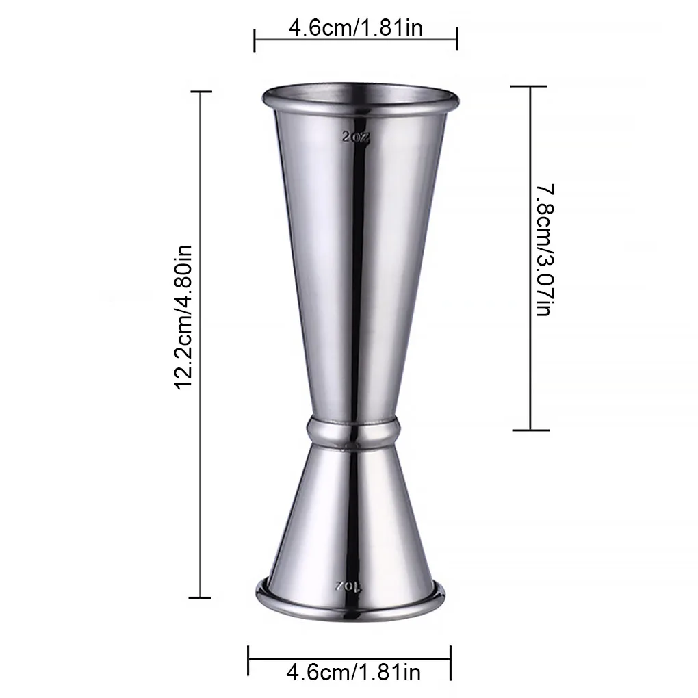 Коктейльный бар Jigger из нержавеющей стали японский дизайн двойной дух мерная